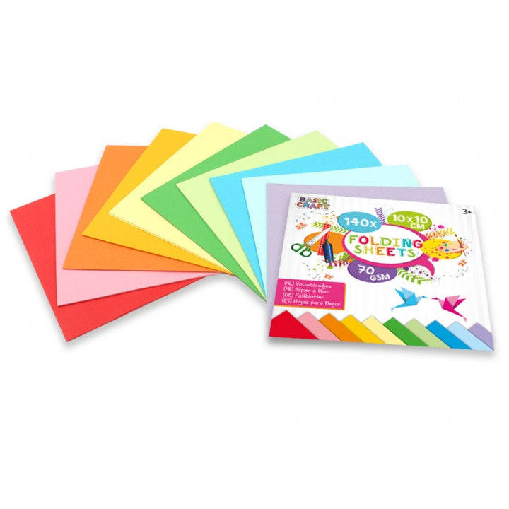 Buntes Bastelpapier-Set | verschiedene Formate — Bild 2