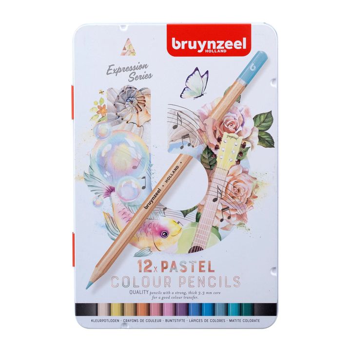 Buntstifte Bruynzeel pastellfarben 12 Stück — Bild 4