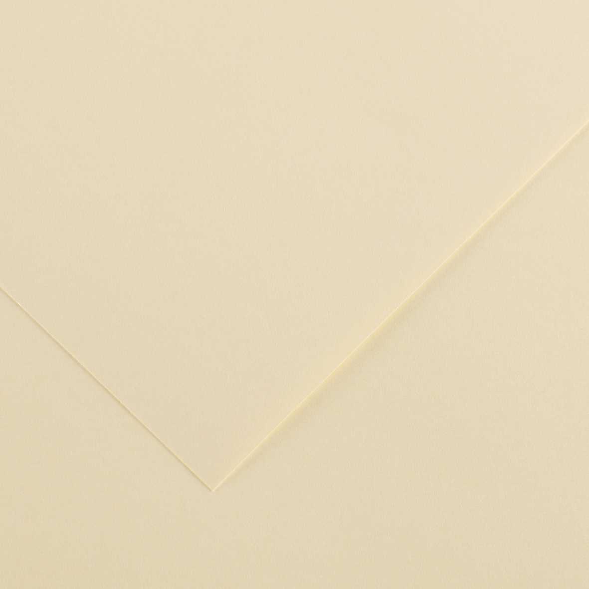 CANSON Iris Vivaldi Buntpapier 50 x 65 cm, 240 g – Creme 2