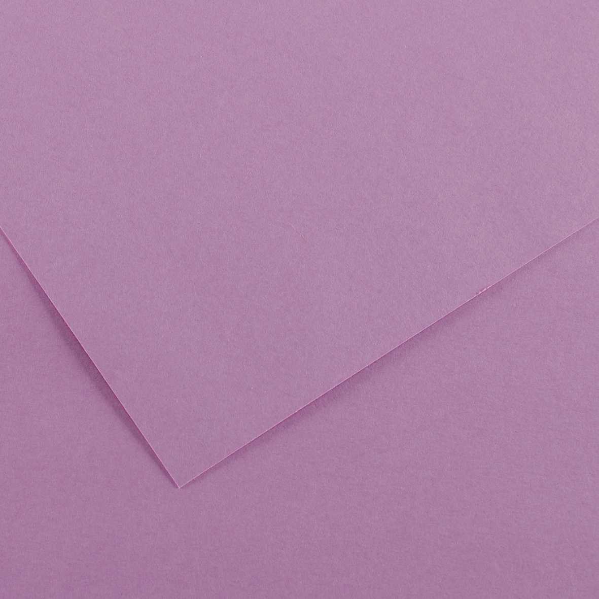 CANSON Iris Vivaldi Buntpapier 50 x 65 cm, 240 g – Flieder 17