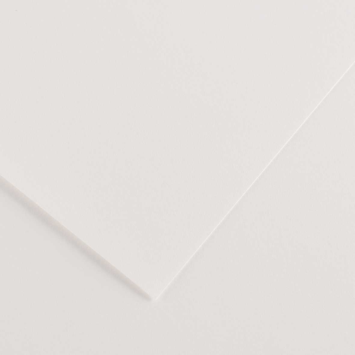 CANSON Iris Vivaldi Buntpapier 50 x 65 cm, 240 g – Weiß 1