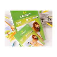 CANSON Kids Skizzenblock 90 g/m² – 30 Blatt, A5 – A4