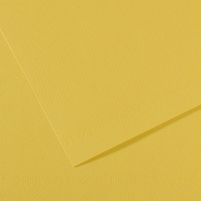 Canson Mi-Teintes Pastellpapier 50 x 65 cm 160 g 25 Blatt – Anis