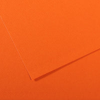 Canson Mi-Teintes Pastellpapier 50 x 65 cm 160 g 25 Blatt – Orange 453