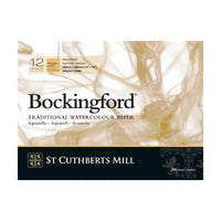 CANSON St Cuthberts Bockingford Aquarellblock Rough 300 g/m² - 12 Blatt
