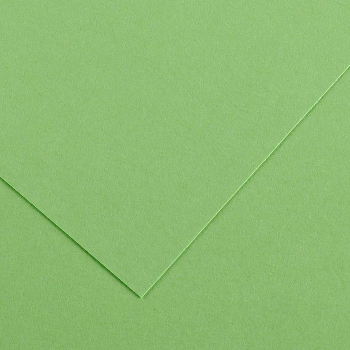 Farbpapier CANSON Vivaldi A3 185 g - 50 Blatt – Apfelgrün 27