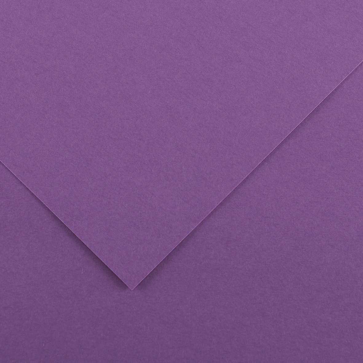 Farbpapier CANSON Vivaldi A3 185 g - 50 Blatt – Violett 18