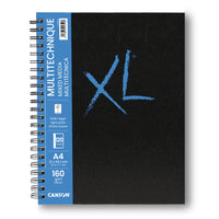 CANSON Canson XL Mix Media geleimter Block 160 g - 120 Blatt, A4