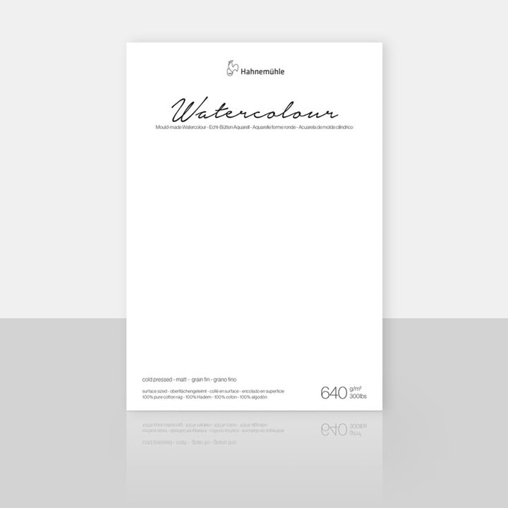 Hahnemühle Watercolour 640 Aquarellpapier 56 x 76 cm – cold pressed