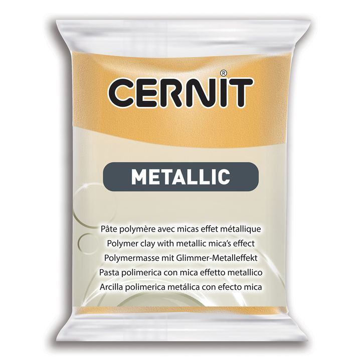 CERNIT Metallic Polymer-Modelliermasse 56 g | verschiedene Farbtöne — Bild 3