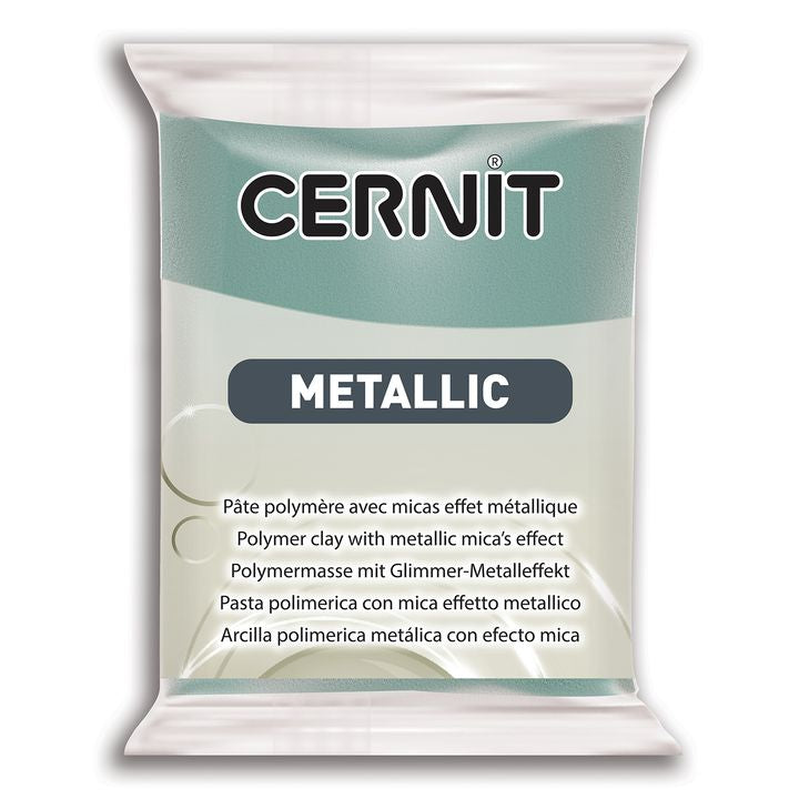 CERNIT Metallic Polymer-Modelliermasse 56 g | verschiedene Farbtöne — Bild 7