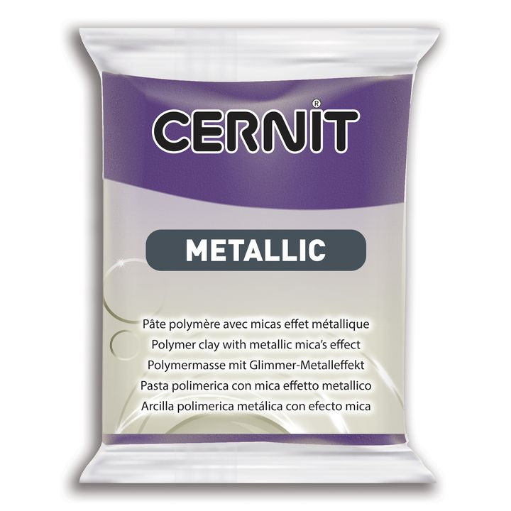 CERNIT Metallic Polymer-Modelliermasse 56 g | verschiedene Farbtöne — Bild 22