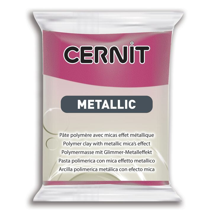 CERNIT Metallic Polymer-Modelliermasse 56 g | verschiedene Farbtöne — Bild 18