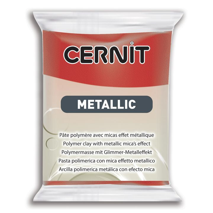 CERNIT Metallic Polymer-Modelliermasse 56 g | verschiedene Farbtöne — Bild 17