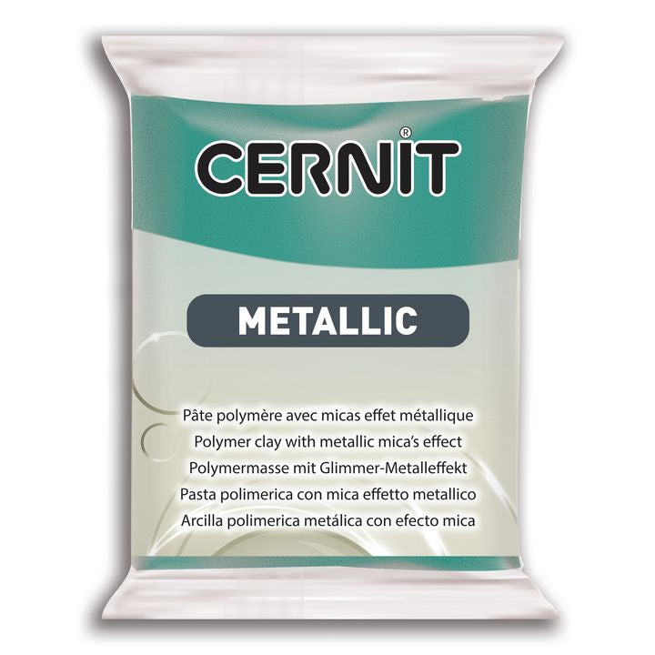 CERNIT Metallic Polymer-Modelliermasse 56 g | verschiedene Farbtöne — Bild 19