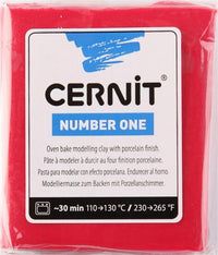 Cernit Modelliermasse 56 g – 463 - xmas rot