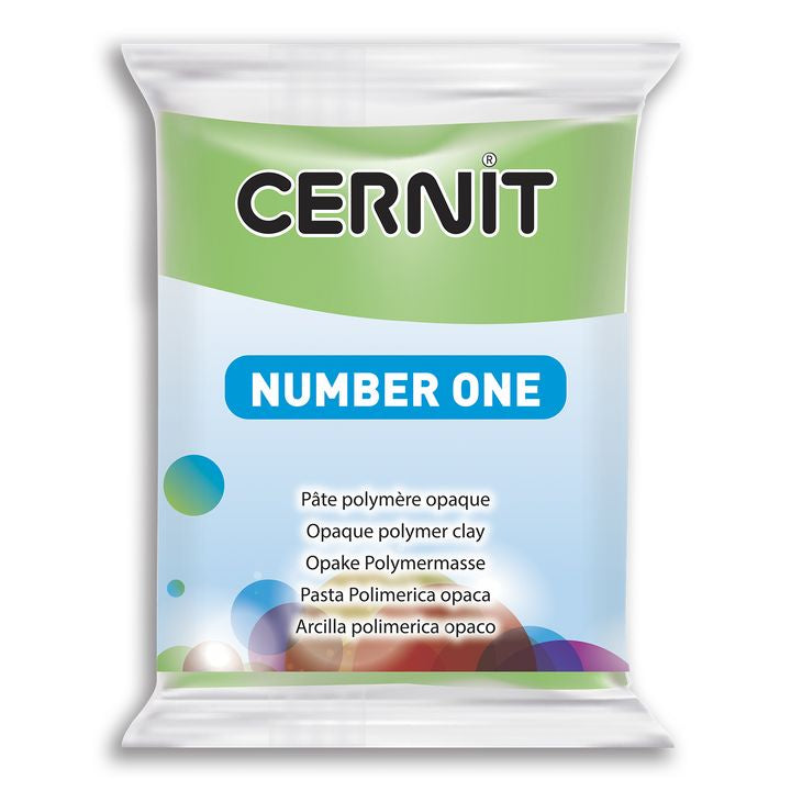Cernit Modelliermasse 56 g – Frühlingsgrün