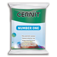 Cernit Modelliermasse 56 g – smaragdovo Grün