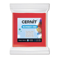 Cernit Number One Polymer-Modelliermasse 250 g – rot