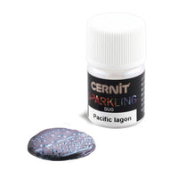 CERNIT Sparkling Glimmerpuder für Polymerton | verschiedene Farbtöne — Bild 19