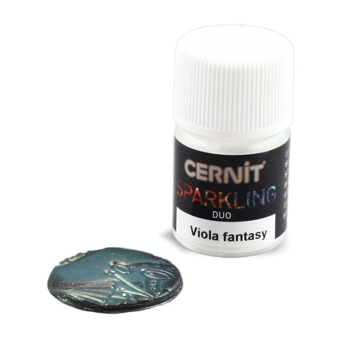 CERNIT Sparkling Glimmerpuder für Polymerton | verschiedene Farbtöne — Bild 16