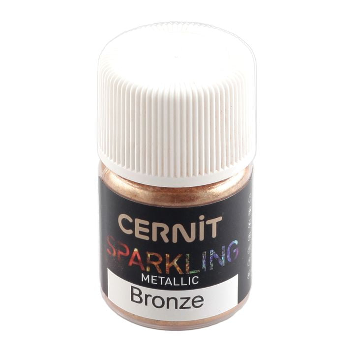 CERNIT Sparkling Glimmerpuder für Polymerton | verschiedene Farbtöne — Bild 3