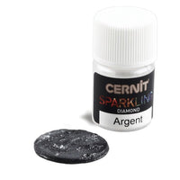 CERNIT Sparkling Glimmerpuder für Polymerton | verschiedene Farbtöne — Bild 12