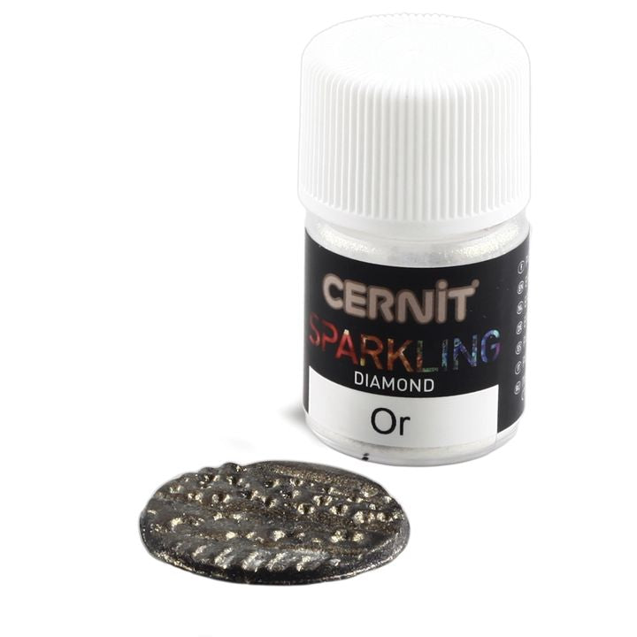CERNIT Sparkling Glimmerpuder für Polymerton | verschiedene Farbtöne — Bild 11