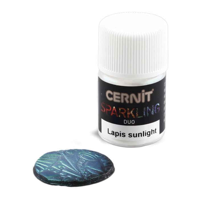 CERNIT Sparkling Glimmerpuder für Polymerton | verschiedene Farbtöne — Bild 23