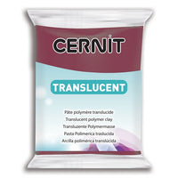 Formbare Cernit TRANSLUCENT Modelliermasse für die Herstellung von Schmuckstücken
