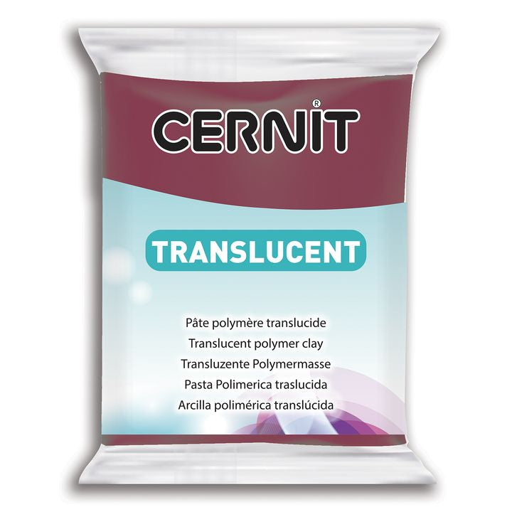 Formbare Cernit TRANSLUCENT Modelliermasse für die Herstellung von Schmuckstücken