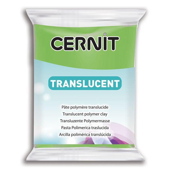 Cernit TRANSLUCENT Polymermodelliermasse in verschiedenen Farben zur Ofenhärtung