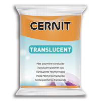 Formbare Cernit TRANSLUCENT Modelliermasse für die Herstellung von Schmuckstücken