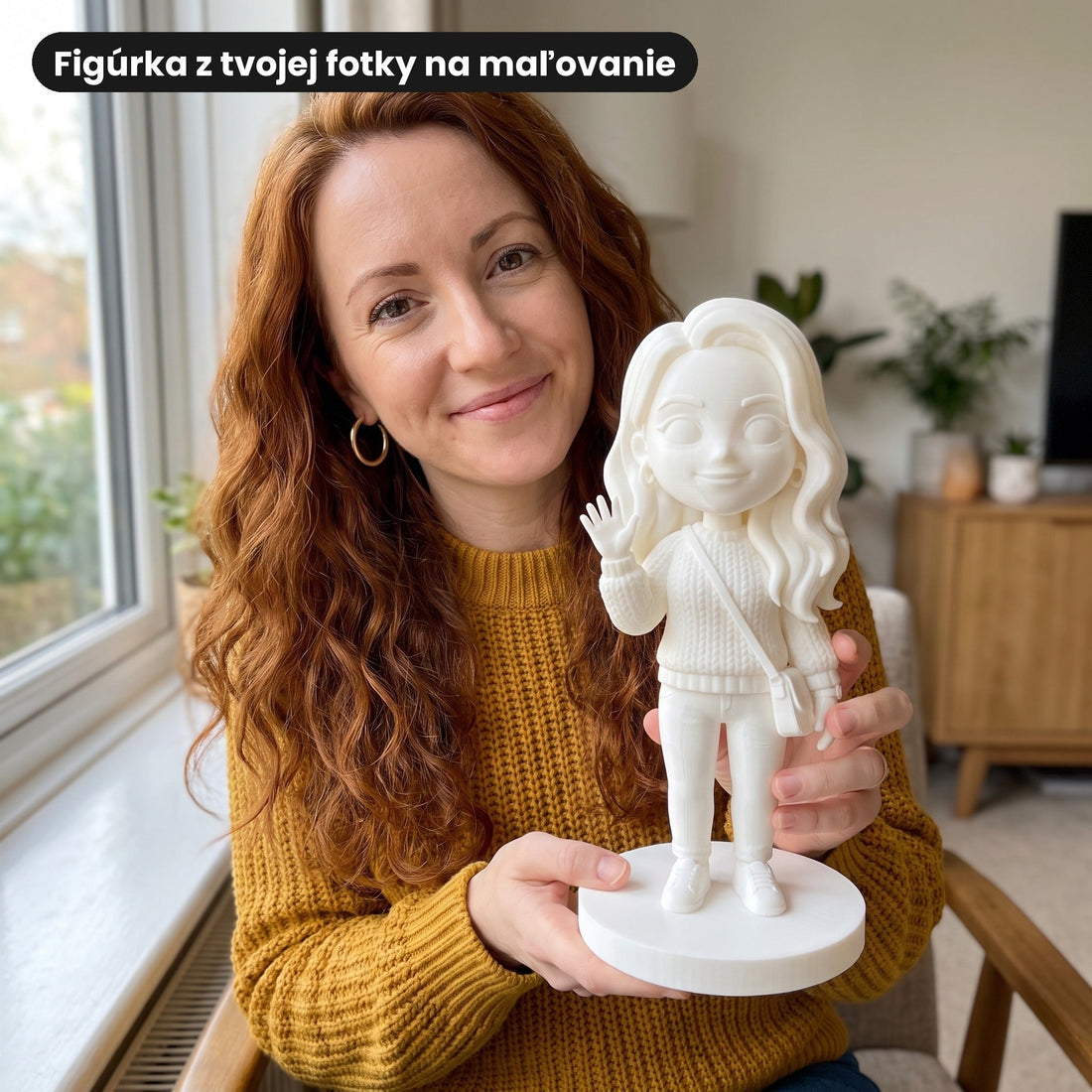 Chibi-Figur nach Foto zum Bemalen