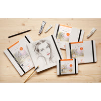 Clairefontaine Fontaine Aquarellbuch HP 300 g 24 Blatt Hardcover