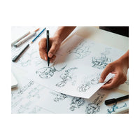 CLAIREFONTAINE Manga Layout Block 100 g/m² A5 – A3 - 50 Blatt