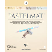 Clairefontaine Pastelmat Block Nr. 1 360 g 12 Blatt x 30 cm geklebt – 24