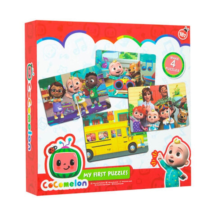 Cocomelon 4er-Puzzle-Set für Kleinkinder — Bild 1