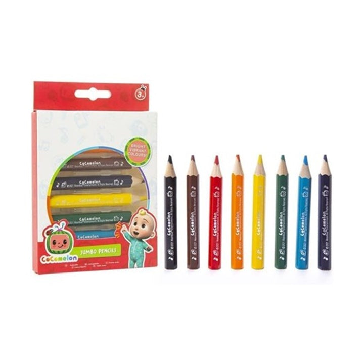 Cocomelon Jumbo-Buntstifte, 8-teiliges Set — Bild 2