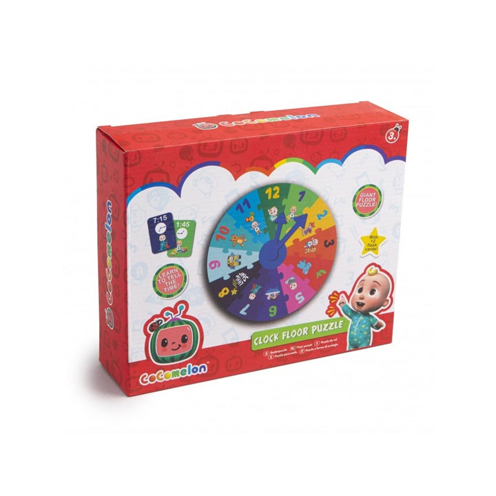 Cocomelon Puzzle-Uhr Bodenpuzzle Set — Bild 2
