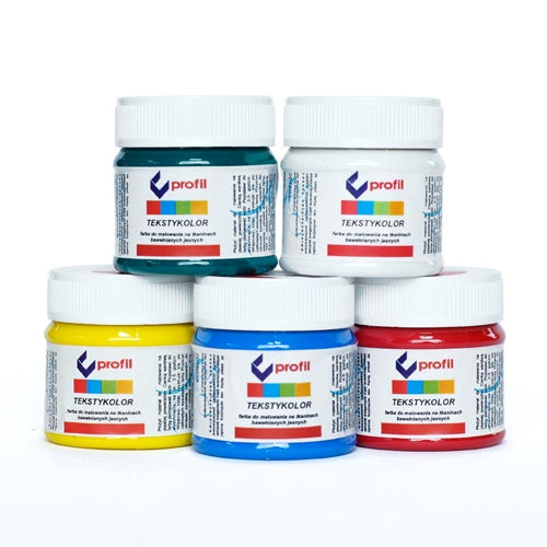 Profil Textilfarbe auf Wasserbasis - 50 ml – 0200 Fluo Gelb