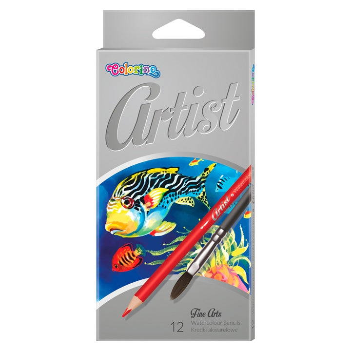 Colorino Artist Aquarellstifte mit Pinsel Set — Bild 1