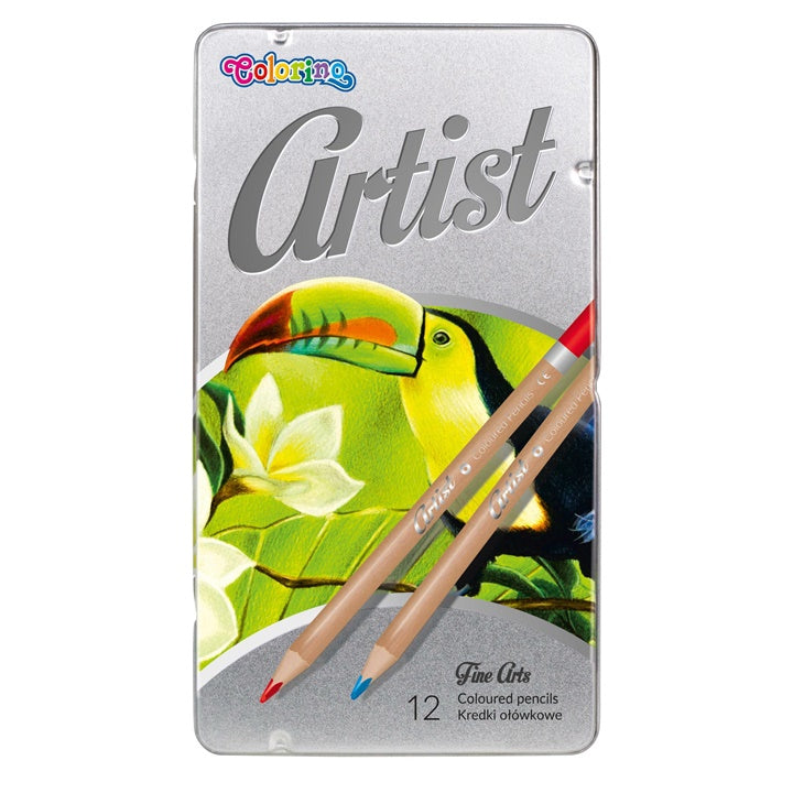 Colorino Artist Pencil Buntstifte in Metallbox (12 Stück) — Bild 3
