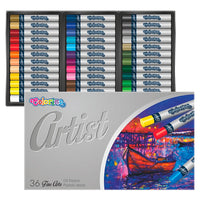 Colorino Artist Runde Ölpastelle - Packung mit 36 Stück — Bild 3