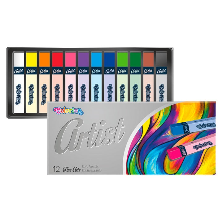 Colorino Artist Square Trockenpastellkreiden - 12er Set — Bild 3