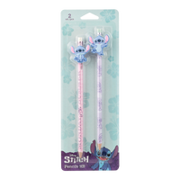 Colorino Bleistifte-Set Stitch Pastel 3, rund mit Radiergummi