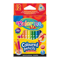 Colorino Dreieckige kurze Buntstifte — Bild 1