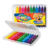 Colorino Kinderschminke im Etui, Schminkstifte – 12 Farben