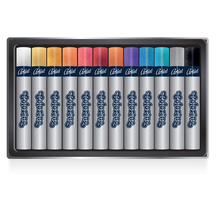 Colorino Künstler Metallic-Ölpastellkreiden — Bild 5