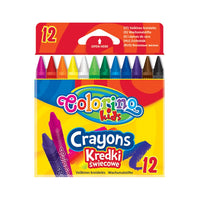 Colorino Runde Wachsmalkreiden - 12er Set — Bild 1